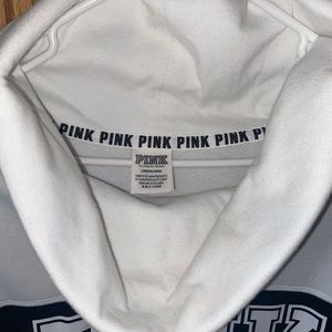 PINK cowl neck sweatshirt